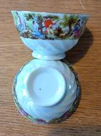 Vintage stel porseleinen Versailles schaaltjes parelmoer, Ophalen of Verzenden