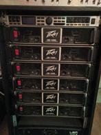 Peavey CS1400 & CS2000 Versterker Rack +behringer 2496 ultra, Ophalen of Verzenden, Gebruikt