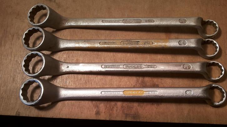 Gedore 30x36 ringsleutels, Auto diversen, Autogereedschap, Zo goed als nieuw, Ophalen of Verzenden