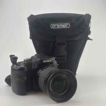 SONY DSLR-A100 + DT 3.5-5.6/18-70 Macro Lens beschikbaar voor biedingen