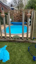 Zwembad met apparatuur, Gebruikt, 200 tot 300 cm, Ovaal, Ophalen