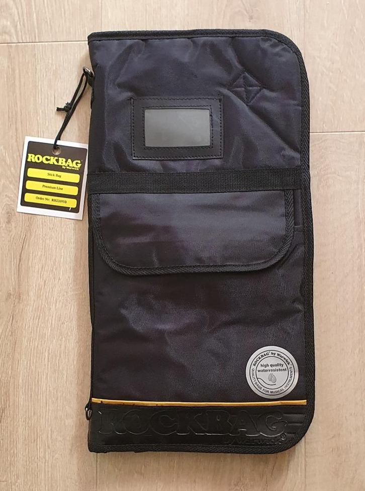 DRUMSTOKKENTAS  Rockbag Premium Line RB22695B, Muziek en Instrumenten, Instrumenten | Toebehoren, Nieuw, Drums of Percussie, Ophalen of Verzenden