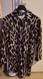 Made in Italy 1 maat lange tijgerprint blousje, Ophalen of Verzenden, Zo goed als nieuw, Maat 42/44 (L), Zwart