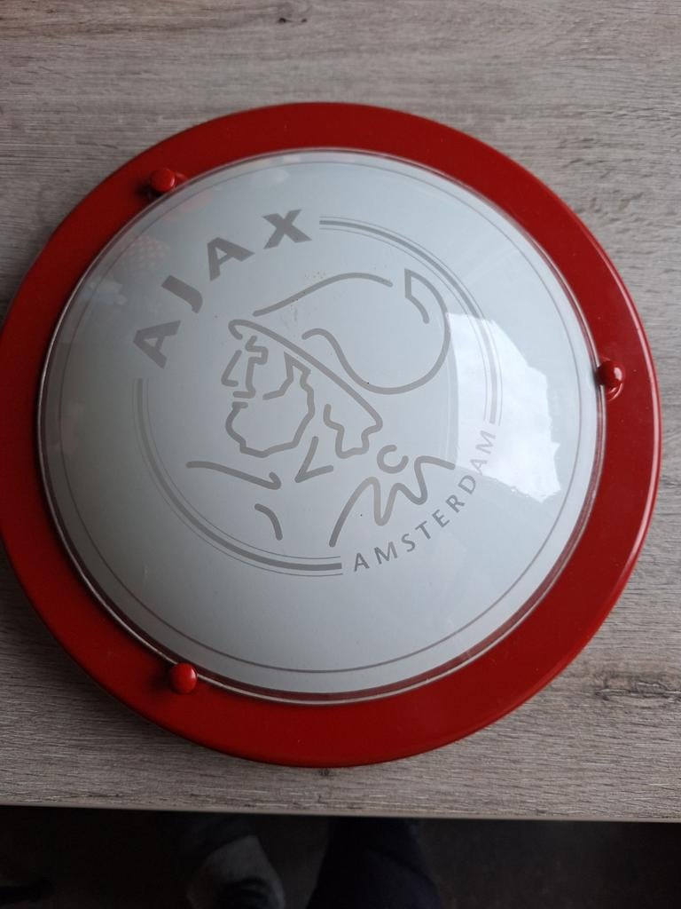 Ajax Plafondlamp, Ophalen, Gebruikt, Glas, Sport