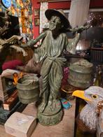 Brons beeld oosters 45 cm, Antiek en Kunst, Antiek | Religie, Ophalen of Verzenden