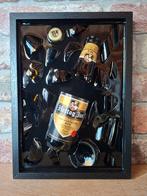 Hertog Jan flesje verwerkt in een lijst met Epoxy, Huis en Inrichting, Minder dan 50 cm, Nieuw, Ophalen of Verzenden, Schilderij