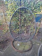Hangstoel - Ei stoel, Ophalen, Gebruikt, Rotan