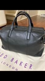 Ted Baker lederen holdall bag / tas, Ophalen of Verzenden, Zo goed als nieuw, Zwart