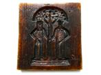 Speculaasvorm koekplank botervorm Adam en Eva wasvorm, Antiek en Kunst, Ophalen of Verzenden