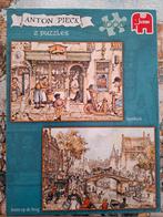 Anton Pieck puzzels, 2 x 1000 stukjes, Ophalen, 500 t/m 1500 stukjes, Gebruikt, Legpuzzel