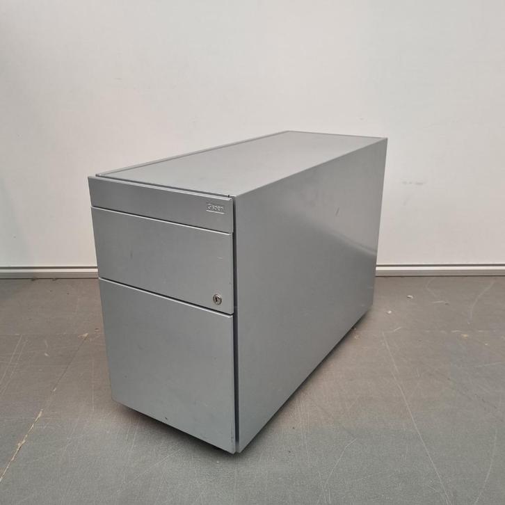 Gispen smal ladeblok ladekast metaal - 55x32x78 cm, Huis en Inrichting, Kasten | Ladekasten, Gebruikt, Minder dan 100 cm, 25 tot 50 cm