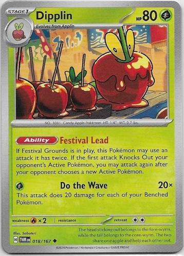 Twilight Masquerade,  Dipplin [uncommon] 18/167 beschikbaar voor biedingen
