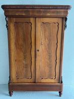 Mahonie biedermeier meidenkast kleding linnen leg buffet ser, Antiek en Kunst, Antiek | Meubels | Kasten, Ophalen