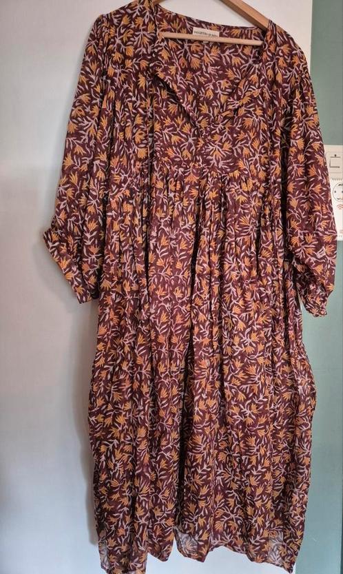 Daughters of India midi jurk, Kleding | Dames, Jurken, Nieuw, Maat 46/48 (XL) of groter, Overige kleuren, Onder de knie, Verzenden