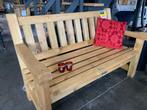 Robuuste tuinbank Emiel 147 cm breed, Ophalen, Nieuw, Hout
