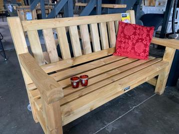 Robuuste tuinbank Emiel 147 cm breed  beschikbaar voor biedingen