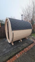 2,5M Barrel Sauna Gratis Levering en Plaatsing, Ophalen of Verzenden, Nieuw, Complete sauna