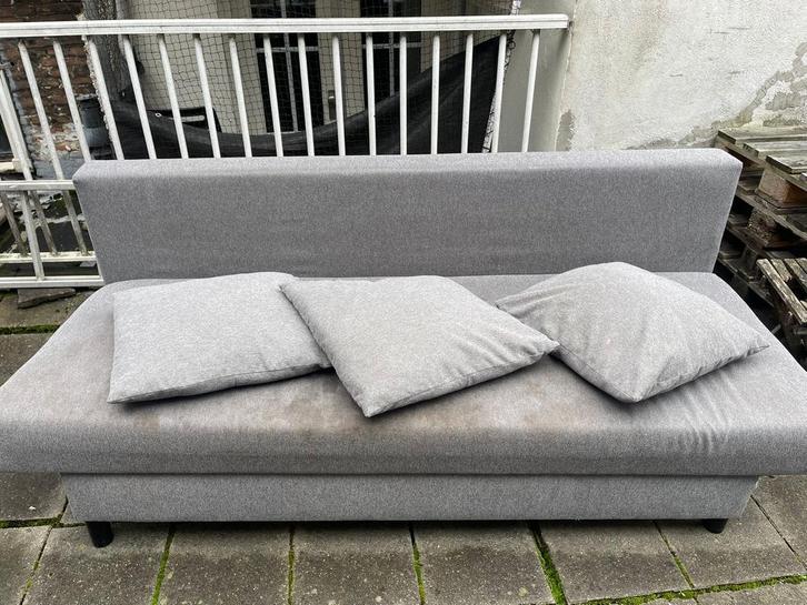 Gratis Slaapbank met Opbergruimte - Utrecht, Huis en Inrichting, Banken | Sofa's en Chaises Longues, Gebruikt, Tweepersoons, 150 tot 200 cm