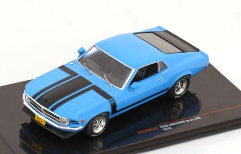 Ford Mustang Boss 302 - 1970, 1/43, IXO, Nieuw, Hobby en Vrije tijd, Modelauto's | 1:43, Nieuw, Auto, Overige merken, Ophalen of Verzenden