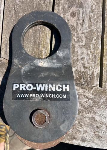 Pro-winch lierblok voor staalkabel  beschikbaar voor biedingen