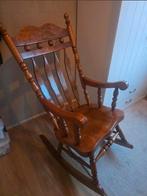 Houten Schommelstoel, Huis en Inrichting, Stoelen, Ophalen, Gebruikt, Bruin, Klassiek