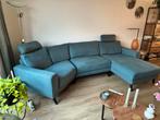 Hoekbank blauw Linoza van Pronto uit 2020, Ophalen, Hoekbank, 300 cm of meer, Zo goed als nieuw
