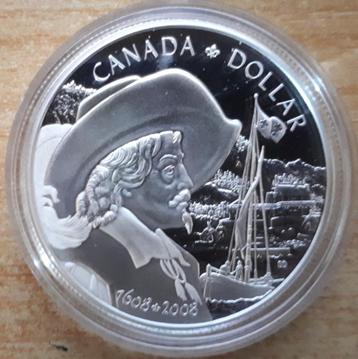 Canada, 1 Dollar 2008 - Zilver Proof beschikbaar voor biedingen