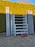 Altrex aluminium rolsteiger 8.2 werkhoogte fiberdeck, Doe-het-zelf en Verbouw, Steigers, Ophalen, Gebruikt, Rolsteiger of Kamersteiger