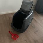 Peewee kattenbak katten bak zwart antraciet, Ophalen of Verzenden, Zo goed als nieuw