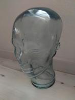 Glazen hoofd, Huis en Inrichting, Woonaccessoires | Overige, Ophalen of Verzenden, Zo goed als nieuw