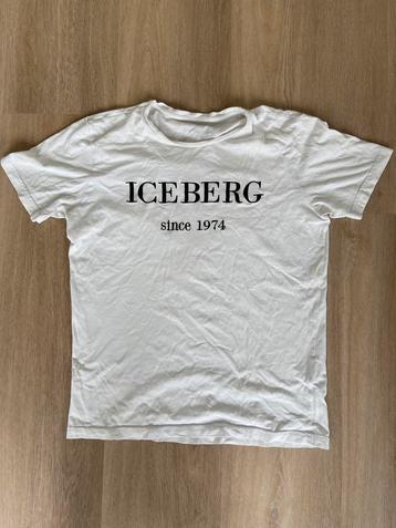 Wit Iceberg shirt, maat L beschikbaar voor biedingen