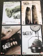 Saw dvd’s deel 1 tot 4 zgan setprijs €12,50, Ophalen, Vanaf 16 jaar, Zo goed als nieuw, Boxset