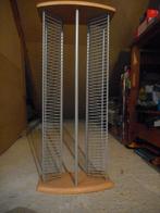 Techpoint CD rek hout metaal, Huis en Inrichting, Woonaccessoires | Cd- en Dvd-rekken, Ophalen, Gebruikt, 75 tot 150 discs, Cd's