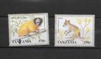 Tanzania 1998 postfris dieren, Verzenden, Tanzania, Postfris