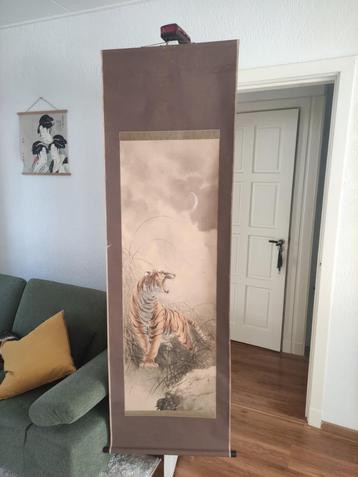Japanese painting hanging scroll beschikbaar voor biedingen