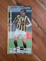 ⚽ Programma Uefa-Cup Vitesse - Bordeaux 1998-1999⚽, Verzamelen, Sportartikelen en Voetbal, Ophalen of Verzenden, Zo goed als nieuw