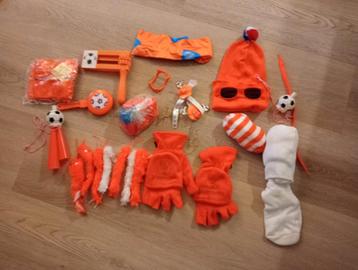 Leuk oranje pakket beschikbaar voor biedingen