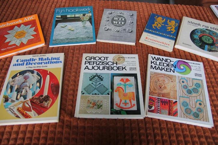 8 handwerkboeken voor 8 euro, Boeken, Hobby en Vrije tijd, Gelezen, Overige onderwerpen, Ophalen of Verzenden