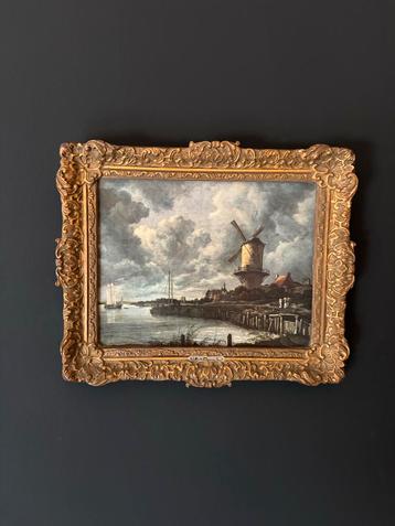 Jacob van Ruisdael Schilderij - Molenlandschap beschikbaar voor biedingen