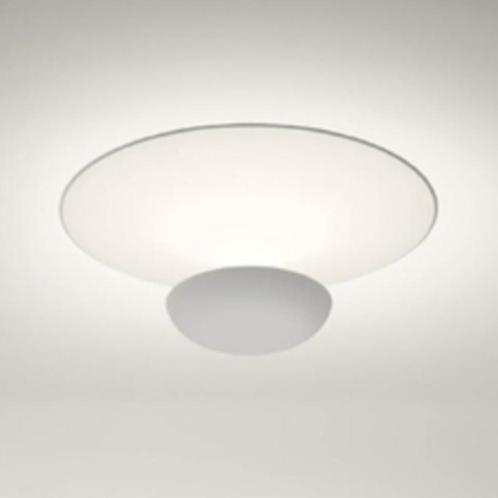 Vibia Mini Funnel Wand-/Plafondlamp Glans Wit, Huis en Inrichting, Lampen | Plafondlampen, Zo goed als nieuw, Metaal, Ophalen of Verzenden