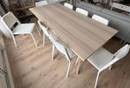 dining table with chairs, Ophalen, Zo goed als nieuw, Vijf personen of meer, Rechthoekig
