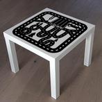 Autobaan sticker passend op ikea lack tafel, Minder dan 45 cm, Minder dan 55 cm, Vierkant, Nieuw