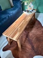 Houten bankje, Ophalen, Rechthoekig, 100 tot 125 cm