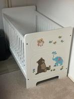 Wit Bopita babybedje/ledikant 120x60 cm met matras, Ophalen of Verzenden, Zo goed als nieuw, Jongetje of Meisje