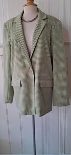 Vintage MSCH Blazer - Maat 40 - Groen Ruitje, Kleding | Dames, Maat 38/40 (M), MSCH, MSCH, Onbekend