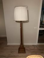 Amsterdamse school staande lamp, art deco, jaren 30, Huis en Inrichting, Lampen | Vloerlampen, Ophalen, Hout, Amsterdamse school