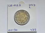 2-euromunt Luxemburg (L) 2013 Koers LR-K8.2, Ophalen of Verzenden, Luxemburg, 2 euro, Losse munt