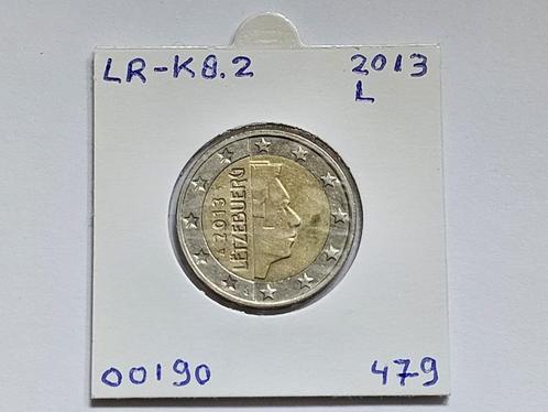 2-euromunt Luxemburg (L) 2013 Koers LR-K8.2, Postzegels en Munten, Munten | Europa | Euromunten, Losse munt, 2 euro, Luxemburg