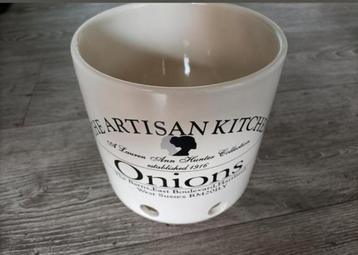 🧅🧅uienpot van the artisan kitchen🧅🧅  beschikbaar voor biedingen