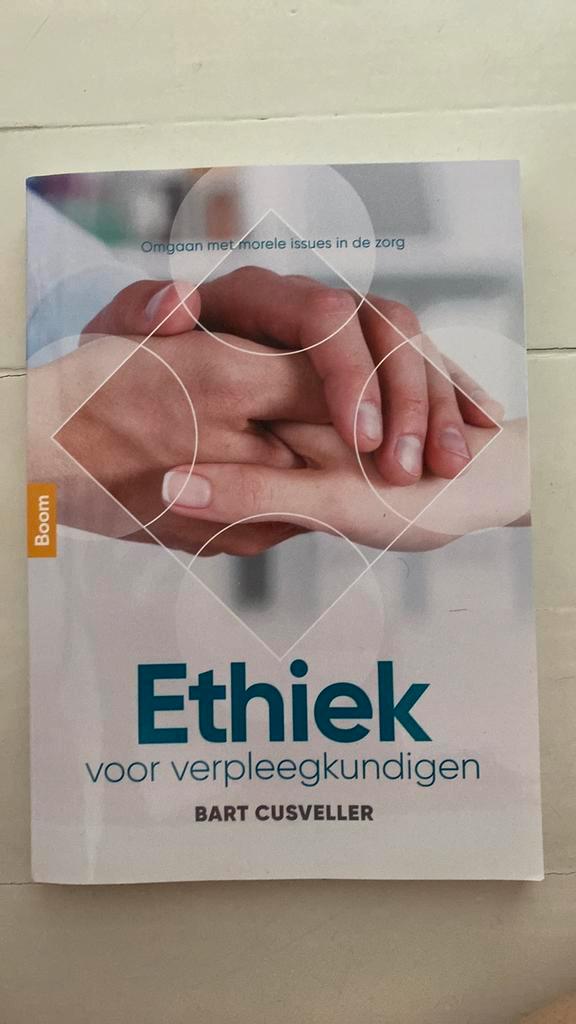 Bart Cusveller - Ethiek voor verpleegkundigen, Boeken, Gezondheid, Dieet en Voeding, Nieuw, Dieet en Voeding, Ophalen of Verzenden